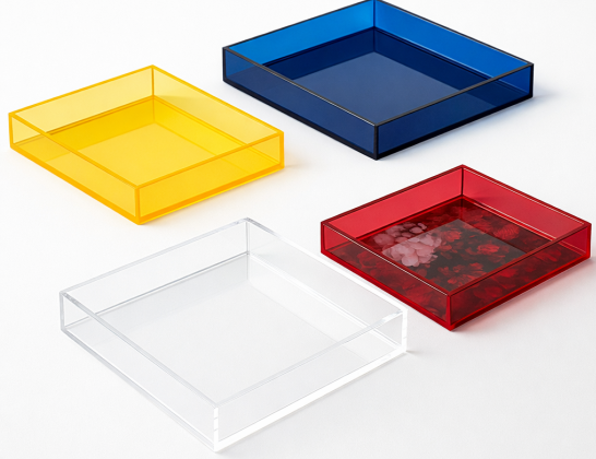 Custom acrylic tray manufacturer in UK